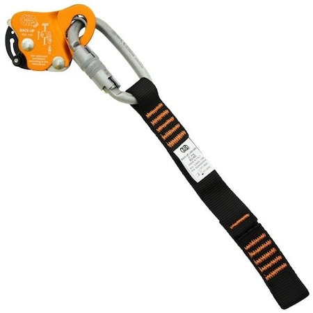 Kong Usa Back-Up Ansi, Fall Arrester With Auto Block & Lanyard 8021NO400KK